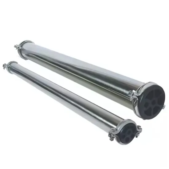  High Quality SS304 SS316L Reverse Osmosis Membrane Housing ABS End Cap for RO System Cheap Price 1 Year Warranty Filtration Pressure Vessel Factory Price